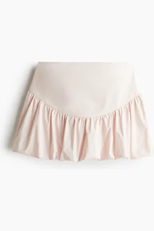 H&M Bubble-Hem Mini Skirt