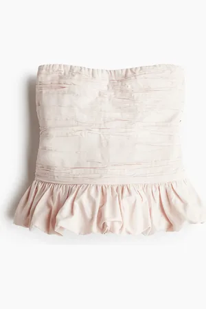 H&M Bubble-hem bandeau top