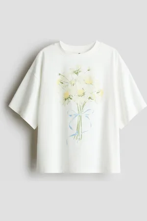 H&M Oversized Cotton T-Shirt