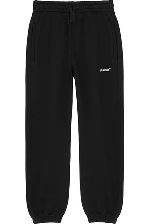OFF-WHITE Kids Monster Arrows Black Cotton Sweatpants - 10 Years