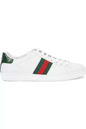 Gucci New Ace White Leather Sneakers - 5