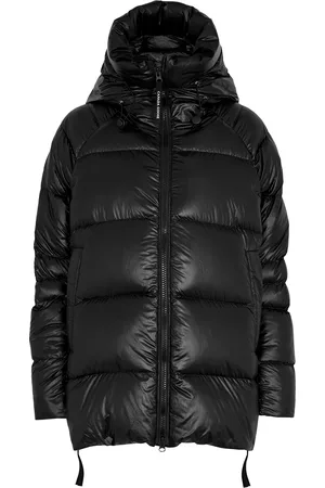 Canada Goose Cypress Quilted Feather-Light Shell Coat - Black - XS