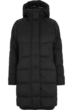 Canada Goose Alliston Quilted Feather-Light Shell Coat - Black - XS