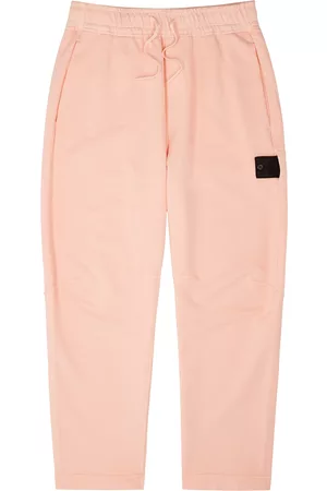 Stone Island Men Sweats - Logo Cotton Sweatpants - Pink - S