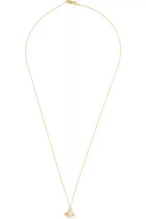 bas relief necklace woman gold in brass - VIVIENNE WESTWOOD - d — 2