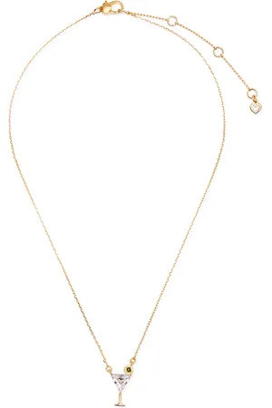 kate spade new york Heritage Bloom Cubic Zirconia & Mother of Pearl Flower  Collar Necklace in Gold Tone, 16-19