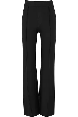 Spanx Stretch-jersey Flared-leg Trousers - XL