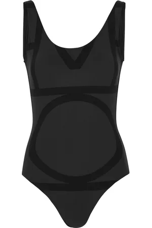 Totême Logo-print Swimsuit - - XS