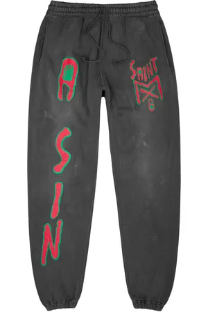 SAINT MXXXXXX Saint Printed Cotton Sweatpants - - M