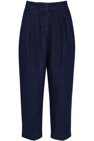YMC Market Cropped Denim Trousers - - L (UK14 / L)