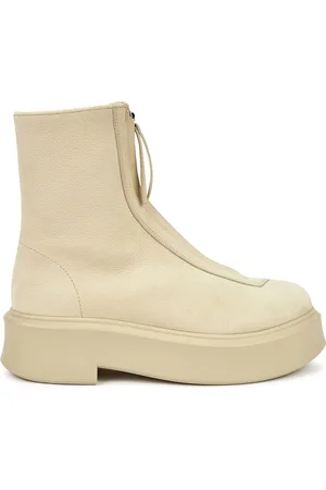 The Row Nubuck Ankle Boots - - 3