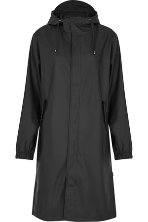 Rains Fishtail Hooded Rubberised Parka - - M