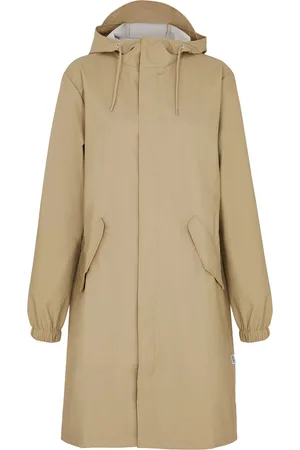 Rains Fishtail Hooded Rubberised Parka - - L