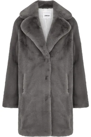Jakke Heather Faux fur Coat - - L