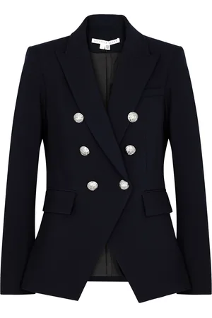 VERONICA BEARD Miller Dickey Double-breasted Blazer - - 4