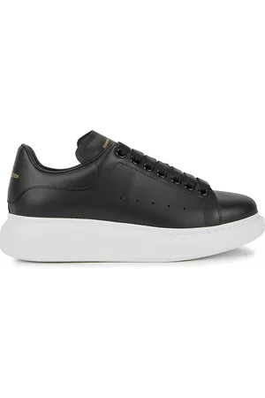 Alexander McQueen Oversized Leather Sneakers, Sneakers, - 2