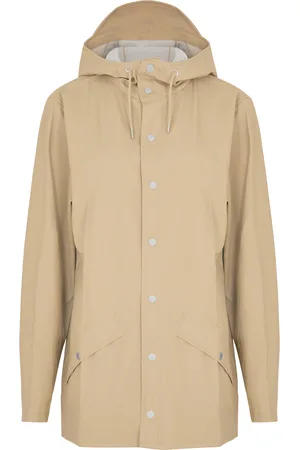 Rains Hooded Rubberised Jacket - - L