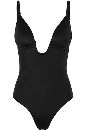 Spanx Suit Your Fancy Plunge Bodysuit - - XS