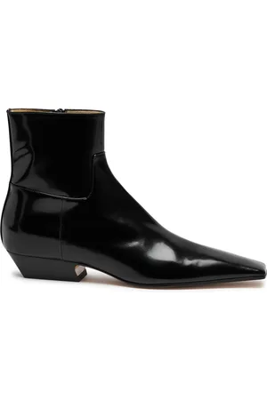 Khaite Marfa 30 Leather Ankle Boots - - 36 (IT36 / UK3)