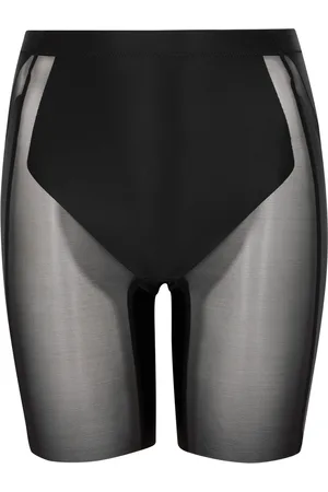 Spanx Shaping Satin Mid-thigh Shorts - - S (UK8-10 / S)