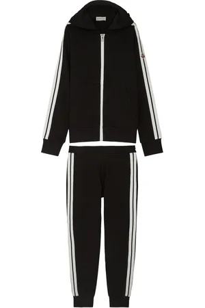 Moncler Kids Striped Cotton Tracksuit - - 10A (10 Years)