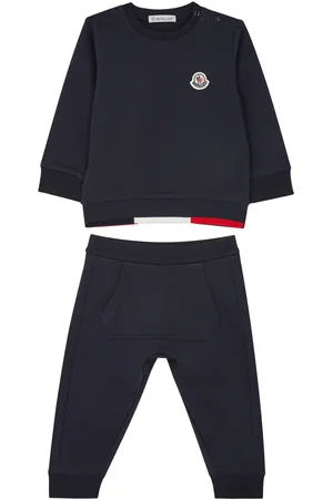 Moncler Kids Logo Stretch-cotton Tracksuit - - 12/18M (12 Months)