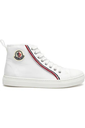 Moncler Kids Anyse II Canvas Hi-top Sneakers - - 34 (IT34/ UK2 Kids)