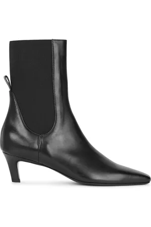 Totême 50 Leather Ankle Boots - - 36 (IT36 / UK3)