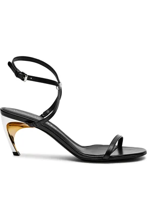 Alexander McQueen Armadillo 70 Leather Sandals - - 36 (IT36 / UK3)