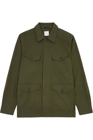 Paul Smith Herringbone Cotton-blend Overshirt - - L