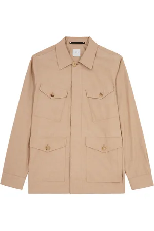 Paul Smith Herringbone Cotton-blend Overshirt - - L