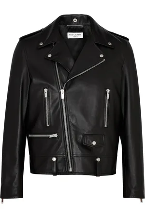 Saint Laurent Leather Biker Jacket - - 50 (IT50 / L)