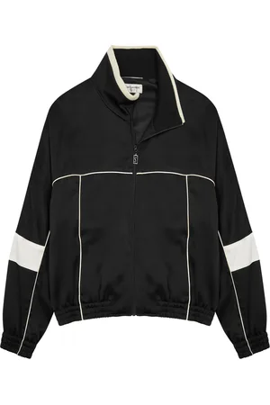 Saint Laurent Satin Track Jacket - - 50 (IT50 / L)