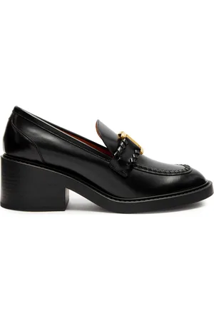 Chloé Marcie 65 Leather Loafers - - 38 (IT38 / UK5)