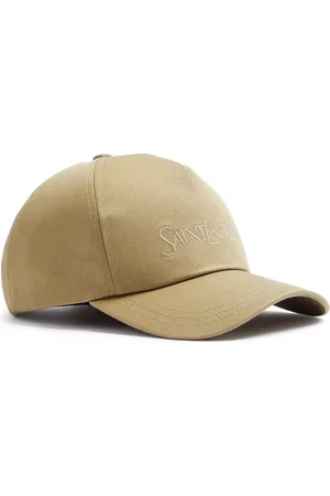 Saint Laurent Logo-embroidered Cotton-blend cap - - 57 (S)