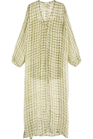 Cloe Cassandro Lea Printed Silk-georgette Maxi Dress - - L (UK14 / L)