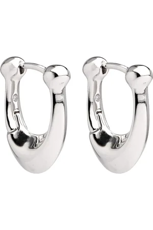 Coach Signature C Hoop Earrings - - One Size
