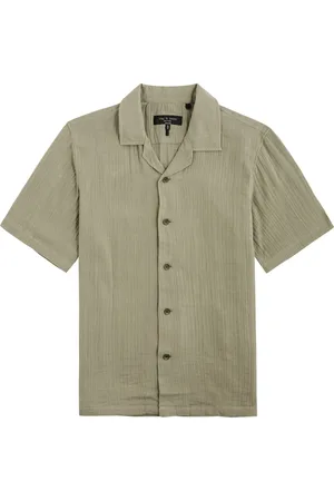 RAG&BONE Avery Resort Cotton Gauze Shirt - - S
