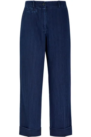 YMC Sailor Cropped Cotton Trousers - - XS (UK6 /xs)