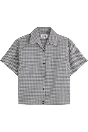 YMC Wanda Checked Cotton-blend Shirt - - L (UK14 / L)