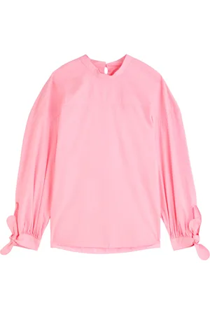 YMC Rush Cotton-poplin Blouse - - L (UK14 / L)