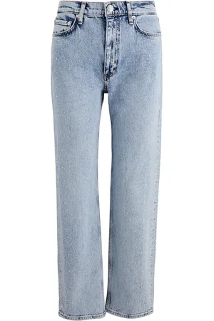 RAG&BONE Harlow Embellished Straight-leg Jeans - - 24 (W24 / UK6 / XS) - 24 (W24 / UK6 /xs)