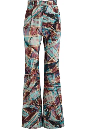 Vivienne Westwood W Ray Printed Twill Trousers - - 46 (UK14 / L)