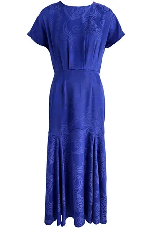Never Fully Dressed Erin Satin-jacquard Midi Dress - - 10 (UK10 / S)