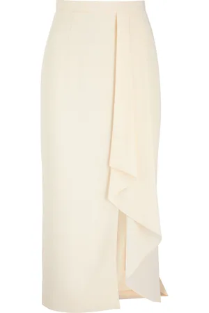 Roland Mouret Ruffled Cady Midi Skirt - - 8 (UK12 / M)