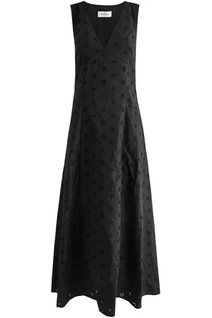MATTEAU Broderie Anglaise Cotton Maxi Dress - - 1 (UK 6 /xs)