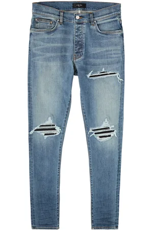 AMIRI MX1 Distressed Skinny Jeans - - 34 (W34 / L)