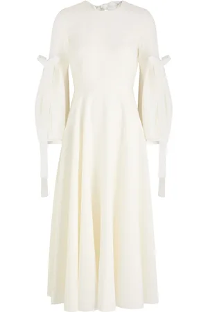 Roksanda Calmina Bow-embellished Midi Dress - - 10 (UK10 / S)