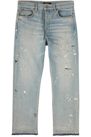 AMIRI Painter Distressed Straight-leg Jeans - - 36 (W36 / XL) - 36 (W36 /xl)