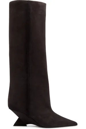 The Attico Cheope 60 Suede Knee-high Boots - - 36 (IT36 / UK3)